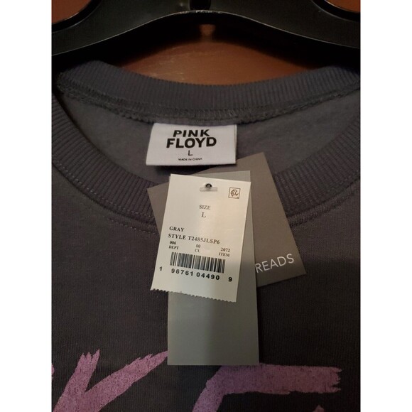 NWT Pink Floyd The Dark Side Of The Moon Sweater Pullover Womens Size Large - Picture 3 of 6